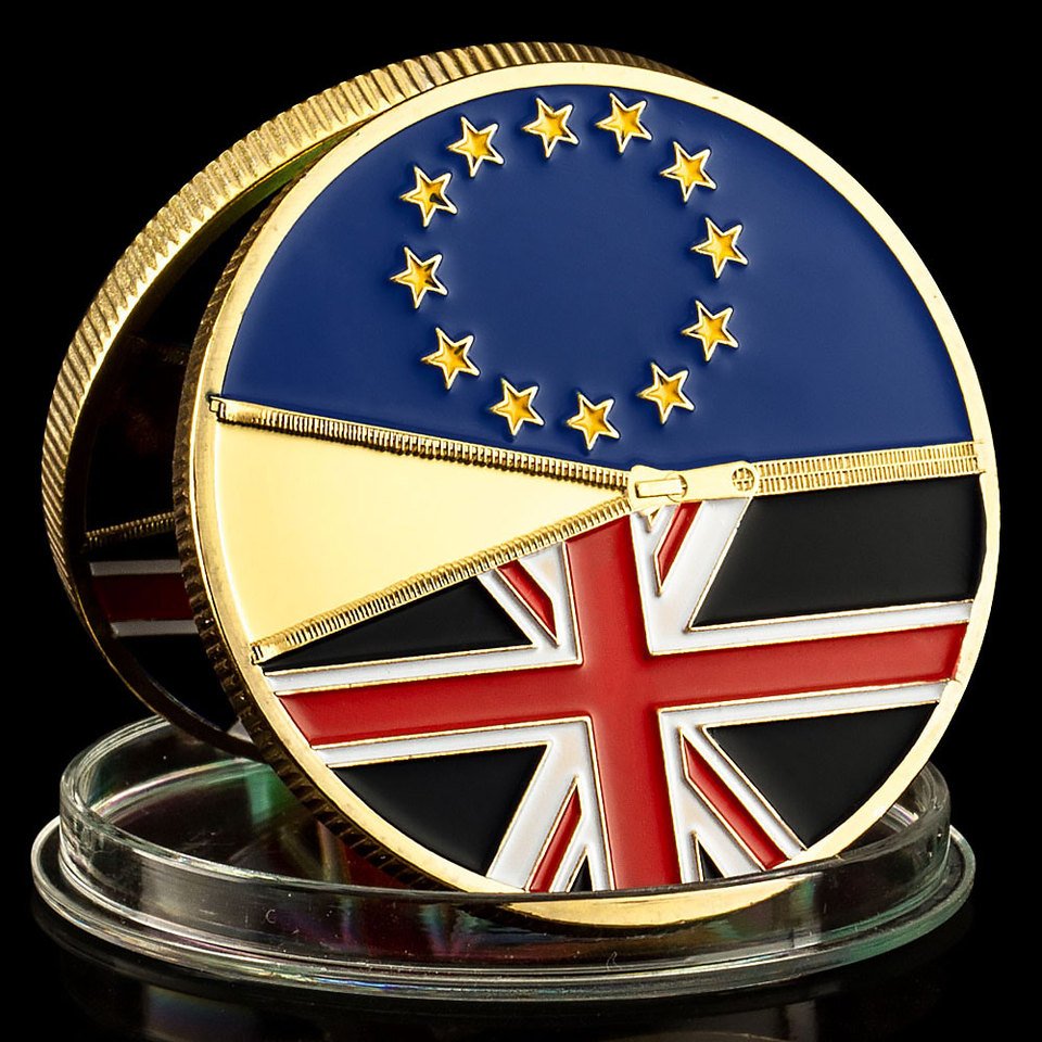 

Золотая монета Brexit