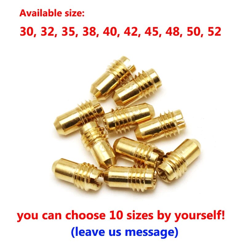 

ALCON 10 шт. 1488 Dellorto PHBD MA MB UA UB PHBG Idle Jet (30-80)