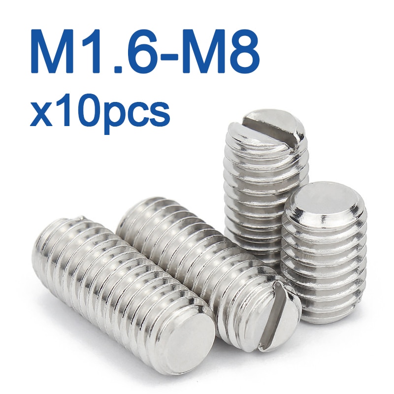 

Набор шлицевых винтов из нержавеющей стали AZKD M1.6-M8 DIN551