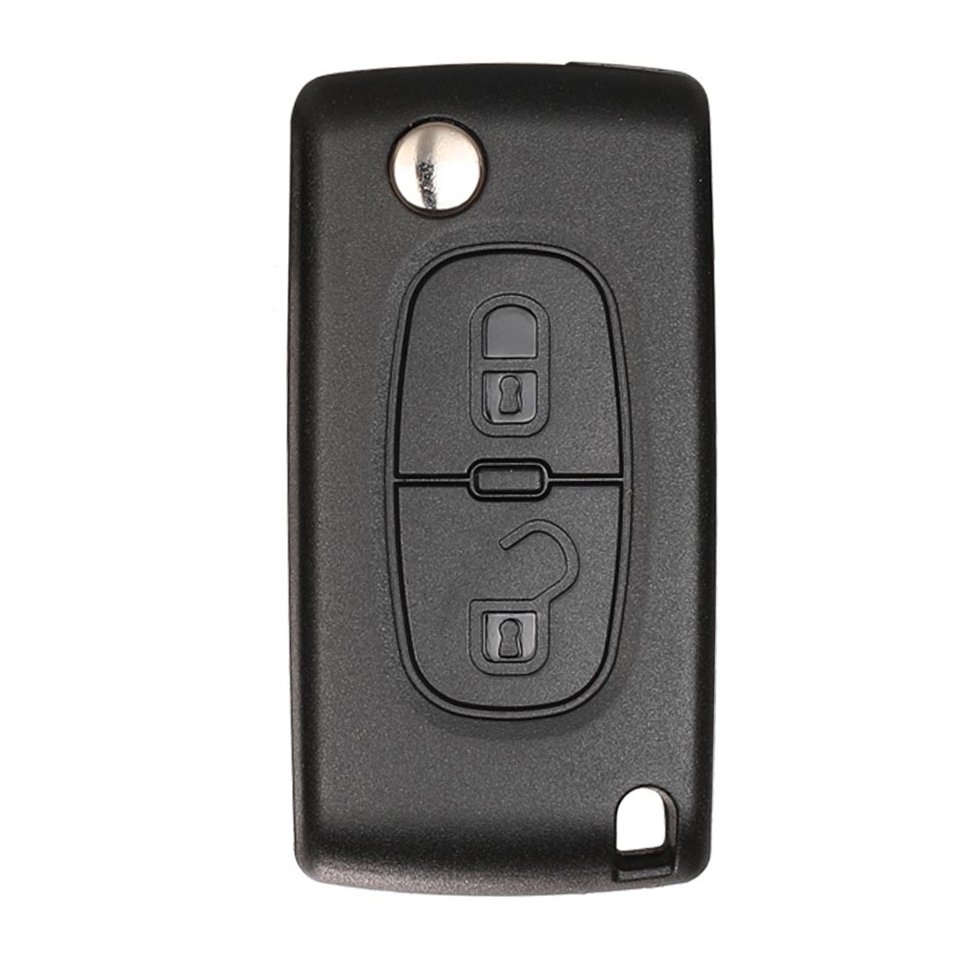 

jingyuqin флип ключа автомобиля Shell CE0536 / CE0523 Для Citroen C4 C5 C8 Xsara Picasso Berlingo Peugeot 307 607 807 Partner Lamp Магистральные