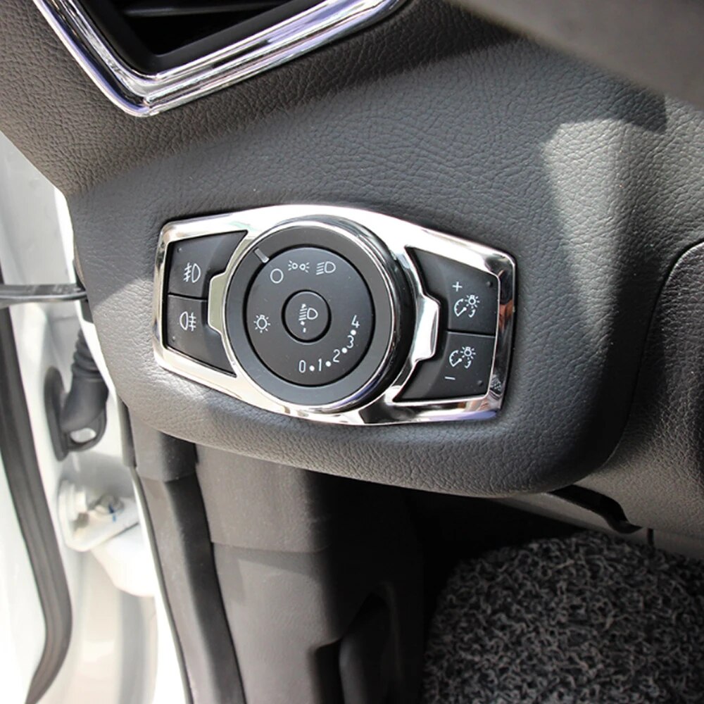 

Панель переключателя для Фар FORD FOCUS KUGA ESCAPE 2012 2013 2014 2015 2016, хромированная крышка, аксессуары для отделки
