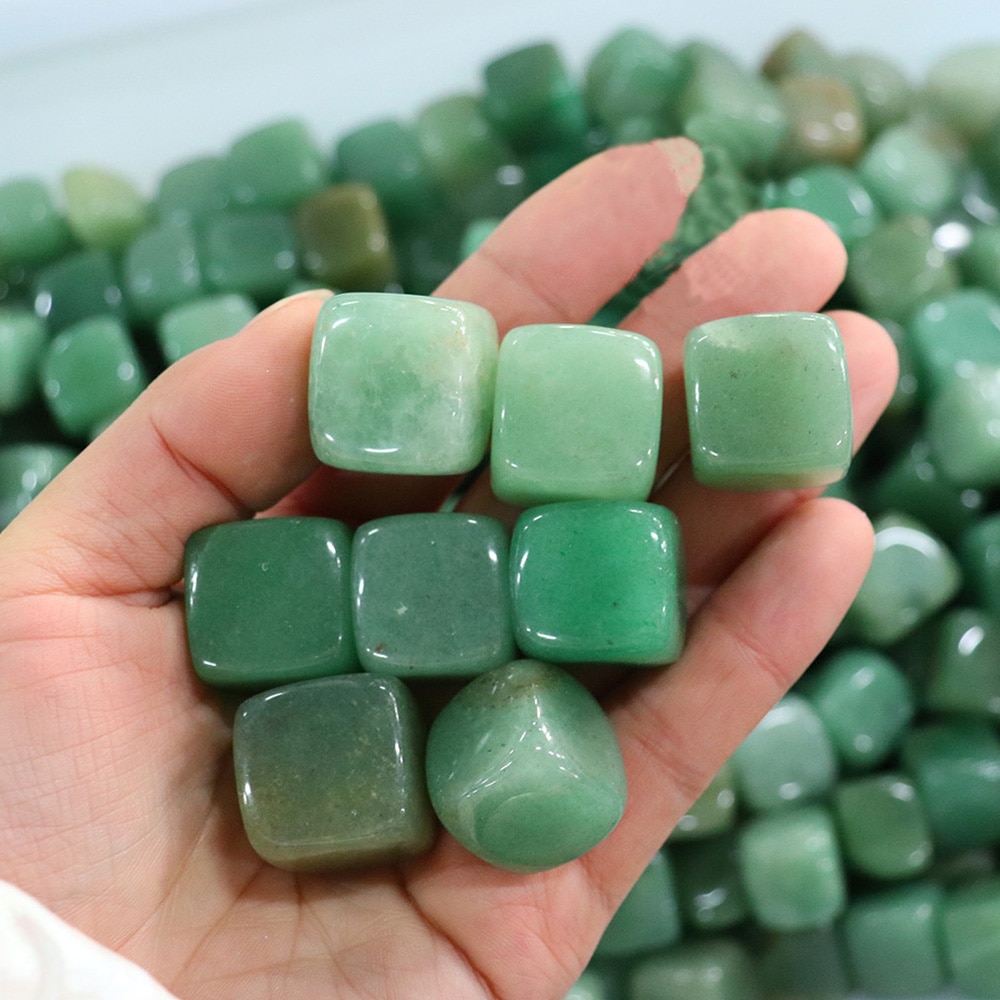 

Зеленые tumbled jade камни