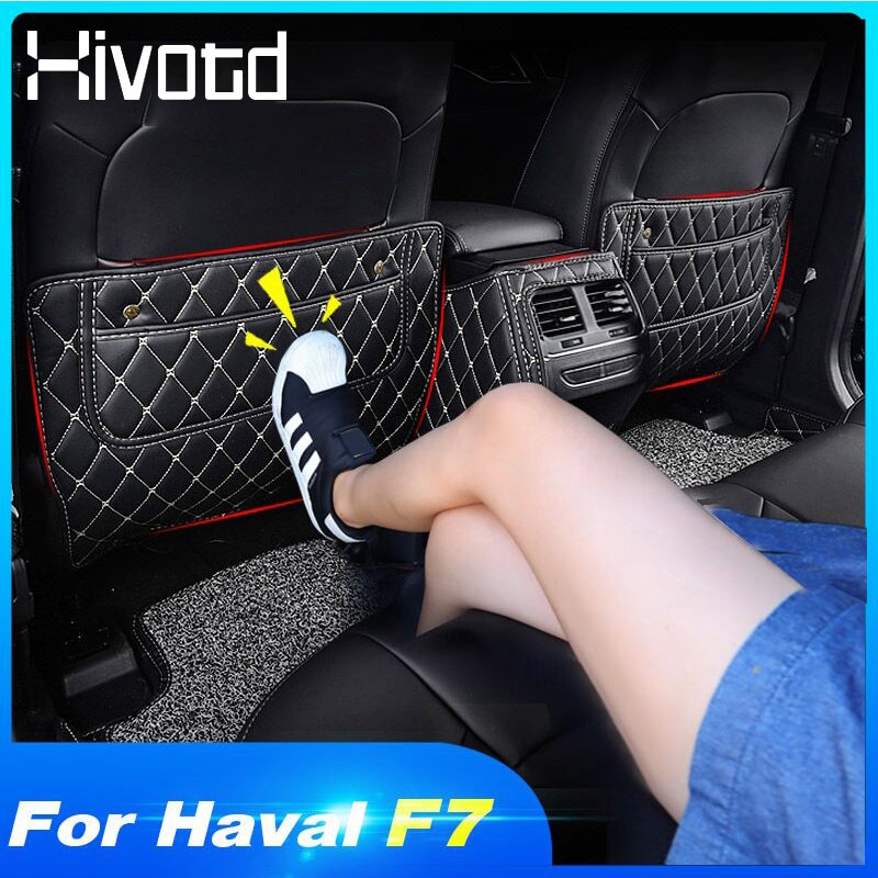 

Hivotd для maval F7 хавал ф7 ф7х 2019 2020, автомобильный коврик для спинки сиденья, анти-кик, детский анти-грязный защитный чехол, водонепроницаемые накладки, аксессуары для интерьера,автотовары, автомобильные товары