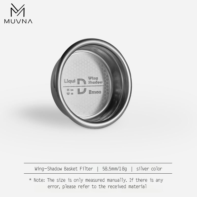 

NUVNA Корзина для портафильтра 58 мм нержавеющая сталь