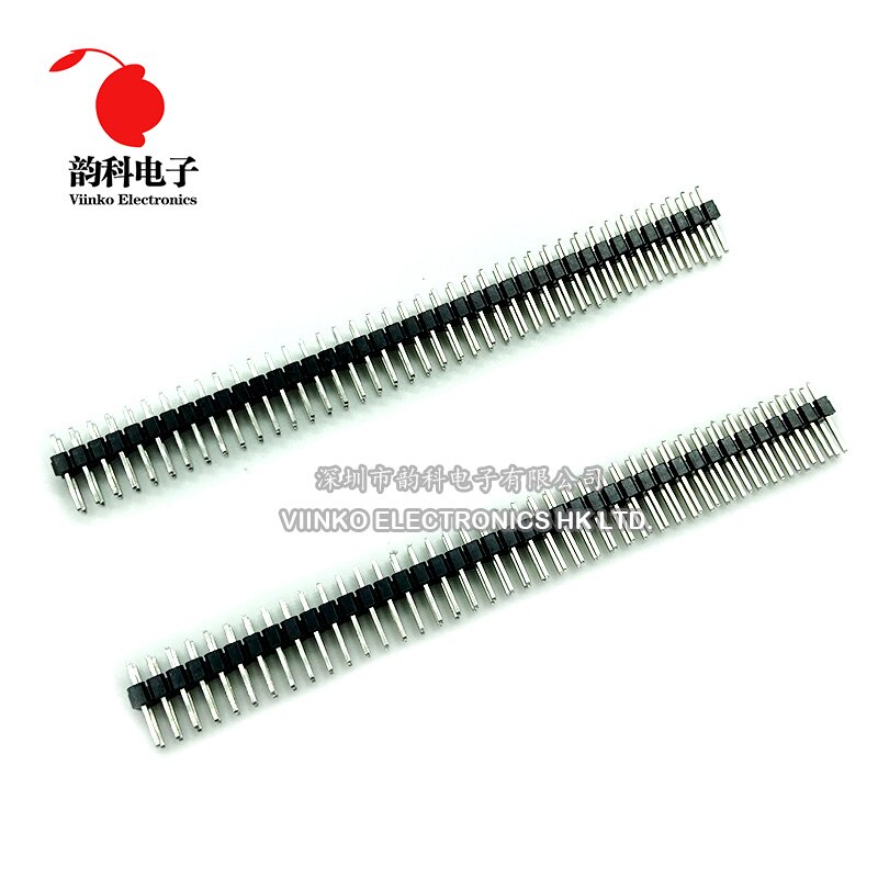 

Двухрядный штыревой разъем DSSRQI 2 x 40 Pin Male Double Row Pin Header 10 шт.