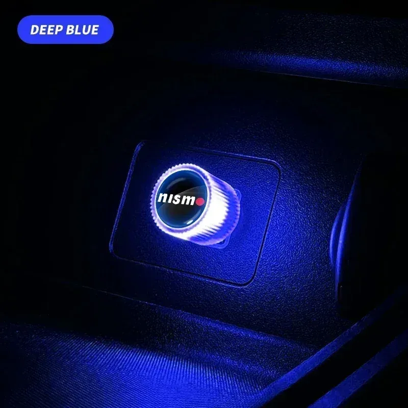 

T30 T31 T32 2025 Горячий для Nissan 1 шт. USB Автомобильный светодиодный светильник Авто интерьерный атмосферный светильник Автомобильные аксессуары для Nismo Nissan Teana Sky