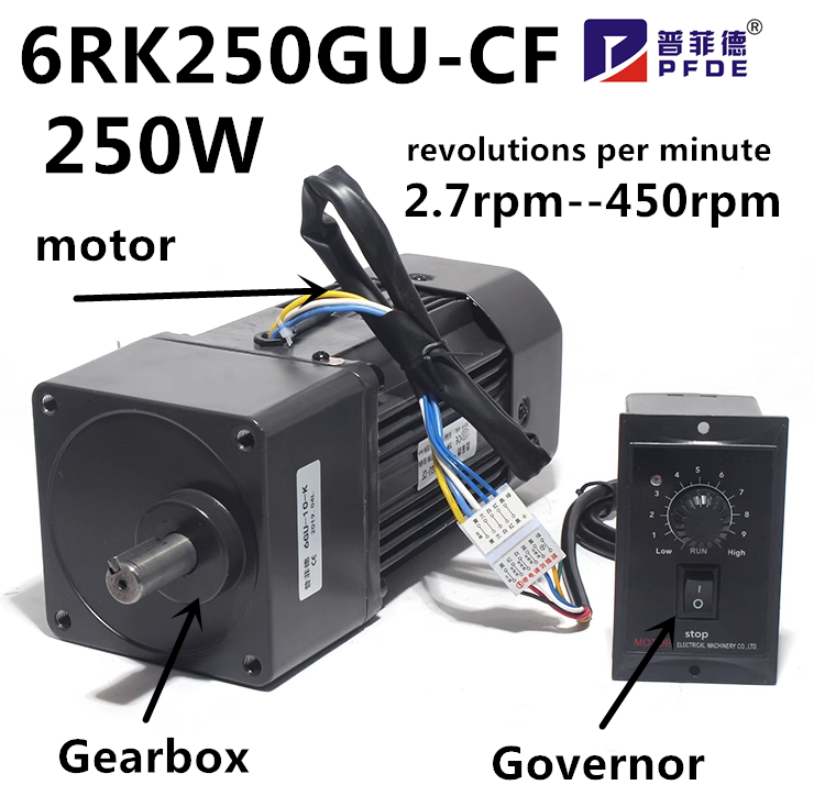 

Реверсивный мотор-редуктор 220В 250Вт 6RK250GU-CF