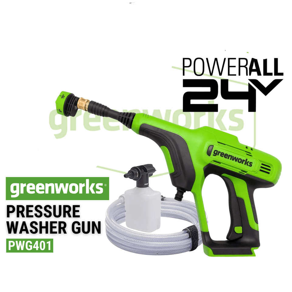 

Аккумуляторная мойка высокого давления Greenworks G24PWK4 24В