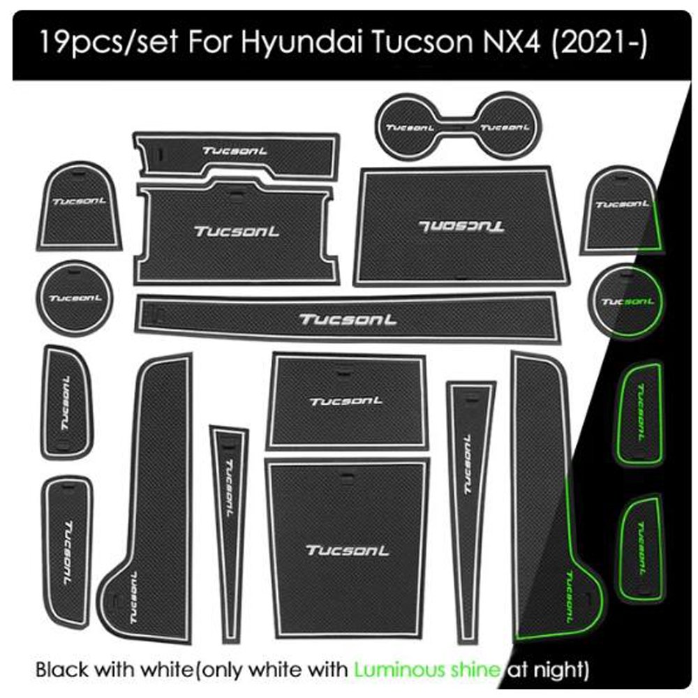 

Hyundai Tucson NX4 TL 2021-2022 Автомобильные Аксессуары Противоскользящий Коврик Для Двери Грязный Дверной Коврик Наклейка Н...