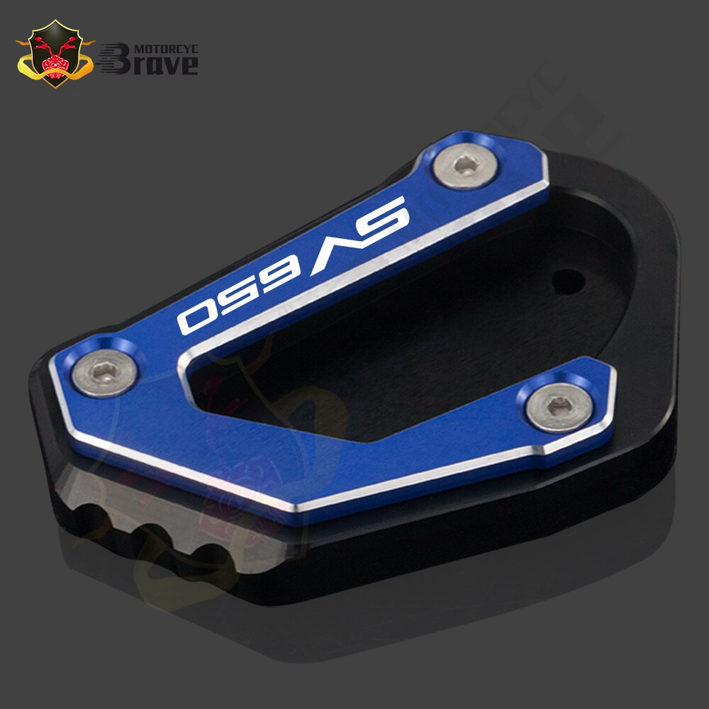 

SV 650 / S аксессуары для мотоциклов, выдвижная подставка, удлинительная пластина, боковая подставка, увеличивающая подставка для Suzuki SV650 SV650S 650 S 2003-2007