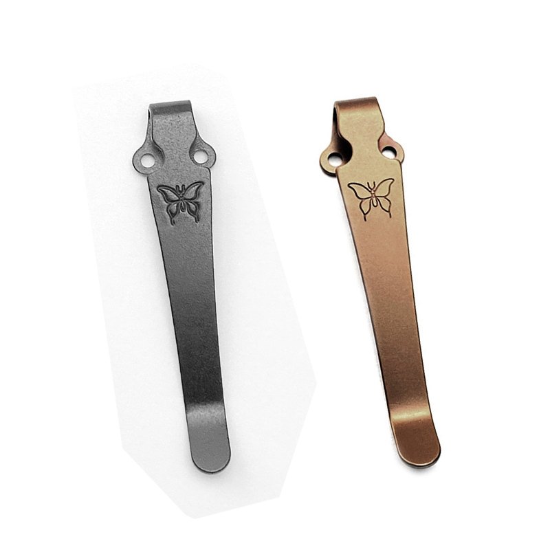

2 шт., титановые зажимы для ножей Benchmade, Emerson, ProTech, ZT