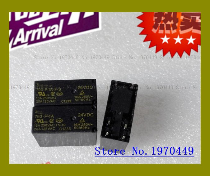 

793-P-1A 793-P-1A-S-24VDC 16A