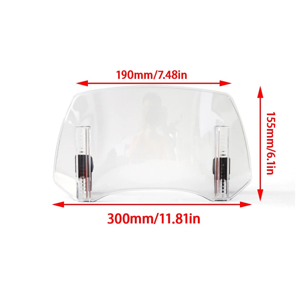 

Подходит для BMW F750GS F850GS G310GS G310R F800R F900XR F900R Универсальный удлинитель лобового стекла мотоцикла регулируемый спойлер дефлектор