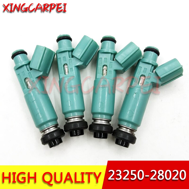 

4 шт. Топливные форсунки 23250-28020 23209-28020 Топливные форсунки для Toyota Camry 2,4 2,0 1AZ 2AZ Автозапчасти для двигателя