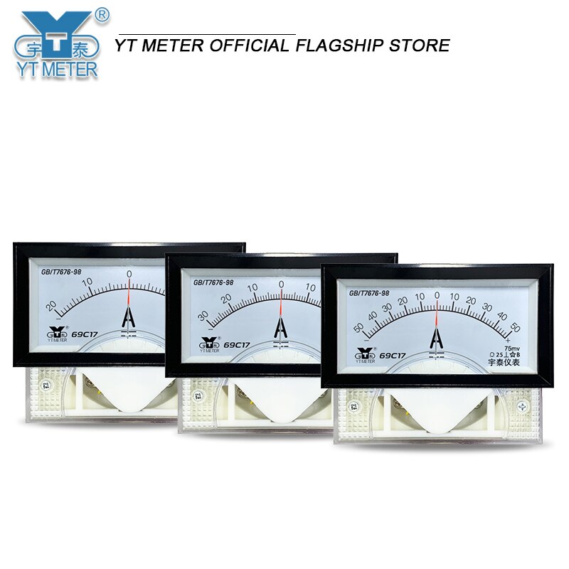 

Двунаправленный амперметр YTMETER 69C17 черный