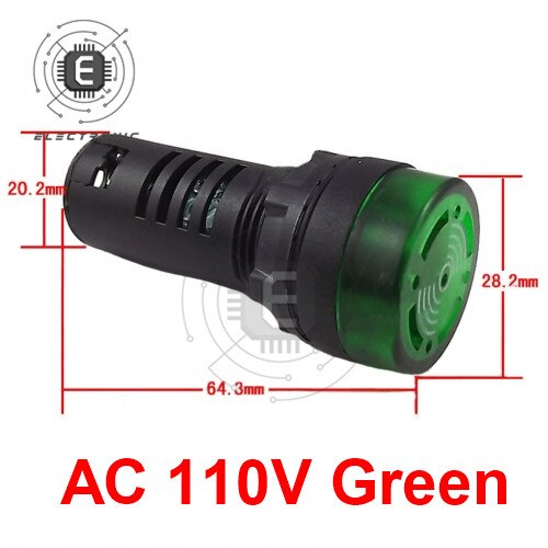 

Светодиодный сигнальный индикатор Aideepen AD16-22SM