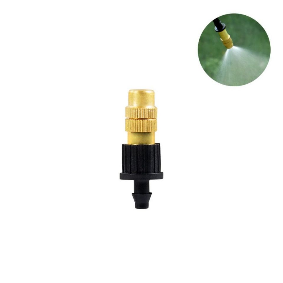 

Garden Supplies Cooling Misting Nozzle Dedusting Adjustable Spray Sprinkler Micro Copper Sprayers Spray Sprinkler