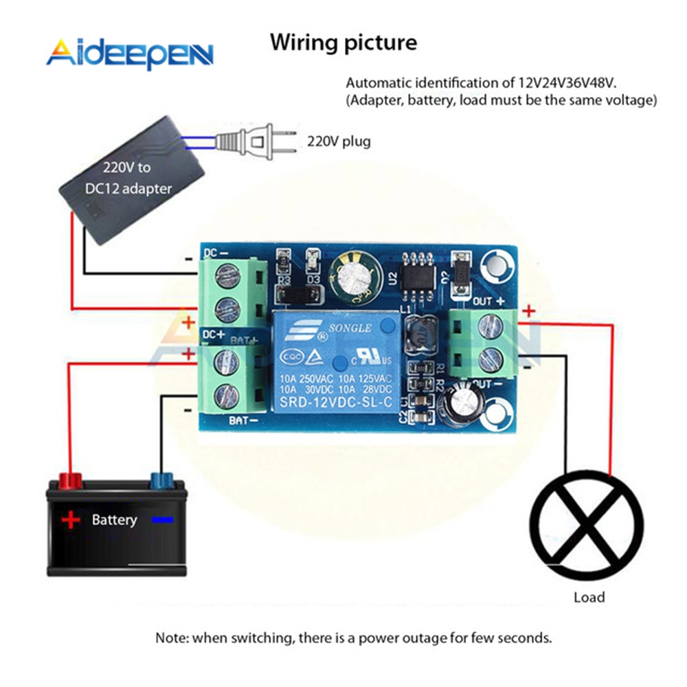 

Модуль защиты от отключения питания Aideepen Power-OFF Protection Module