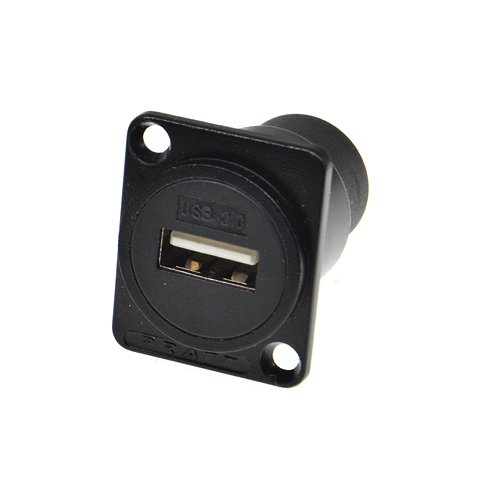

Металлический USB 2.0 гнездовой модуль ALINSIN