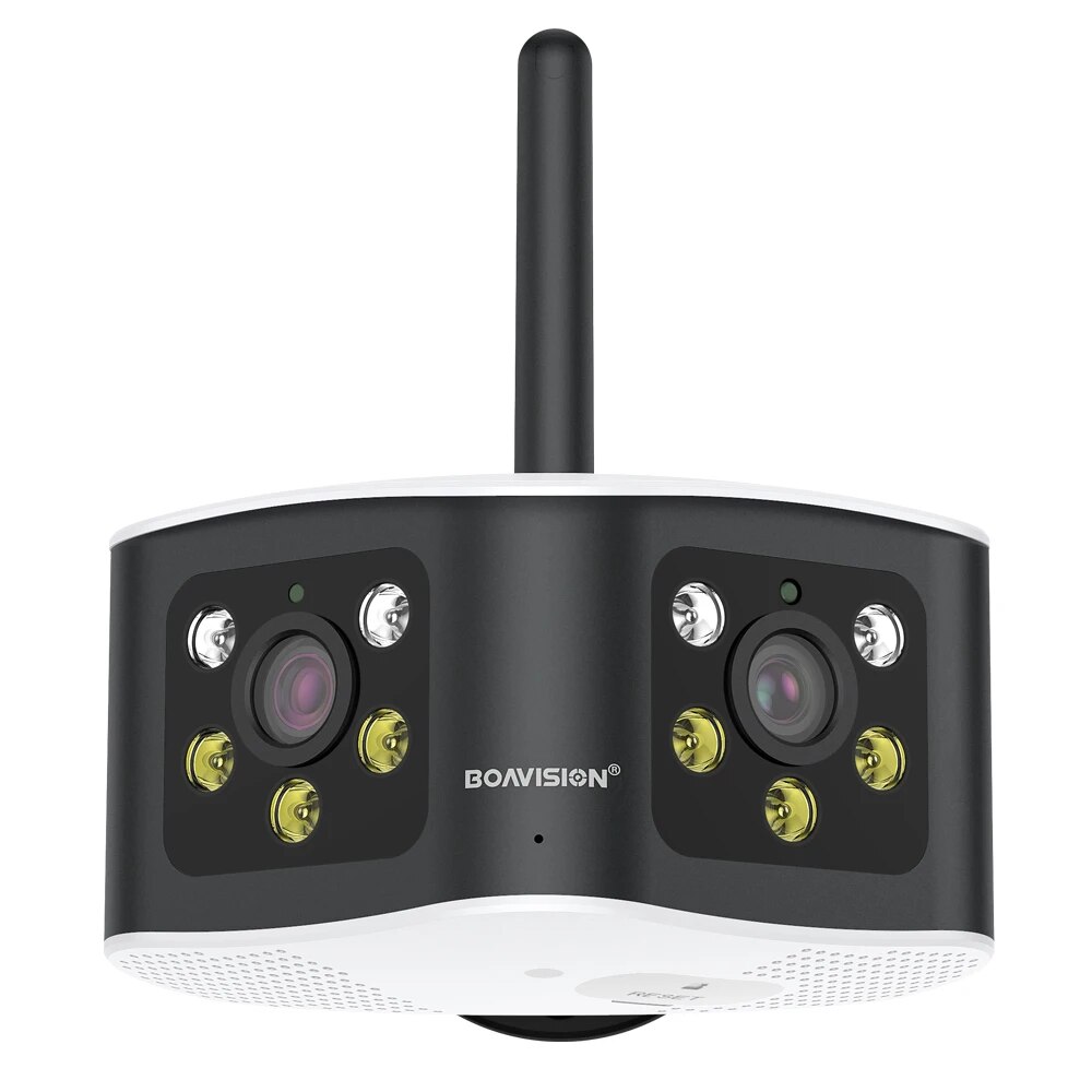 

BOAVISION Панорамная Wi-Fi камера видеонаблюдения для дома 6Мп+4Мп