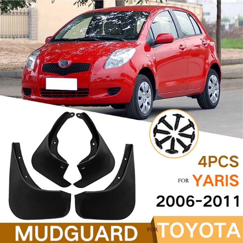 

Брызговики для Toyota Yaris Vitz XP90 2006 2007 2008 2009 2010 2011