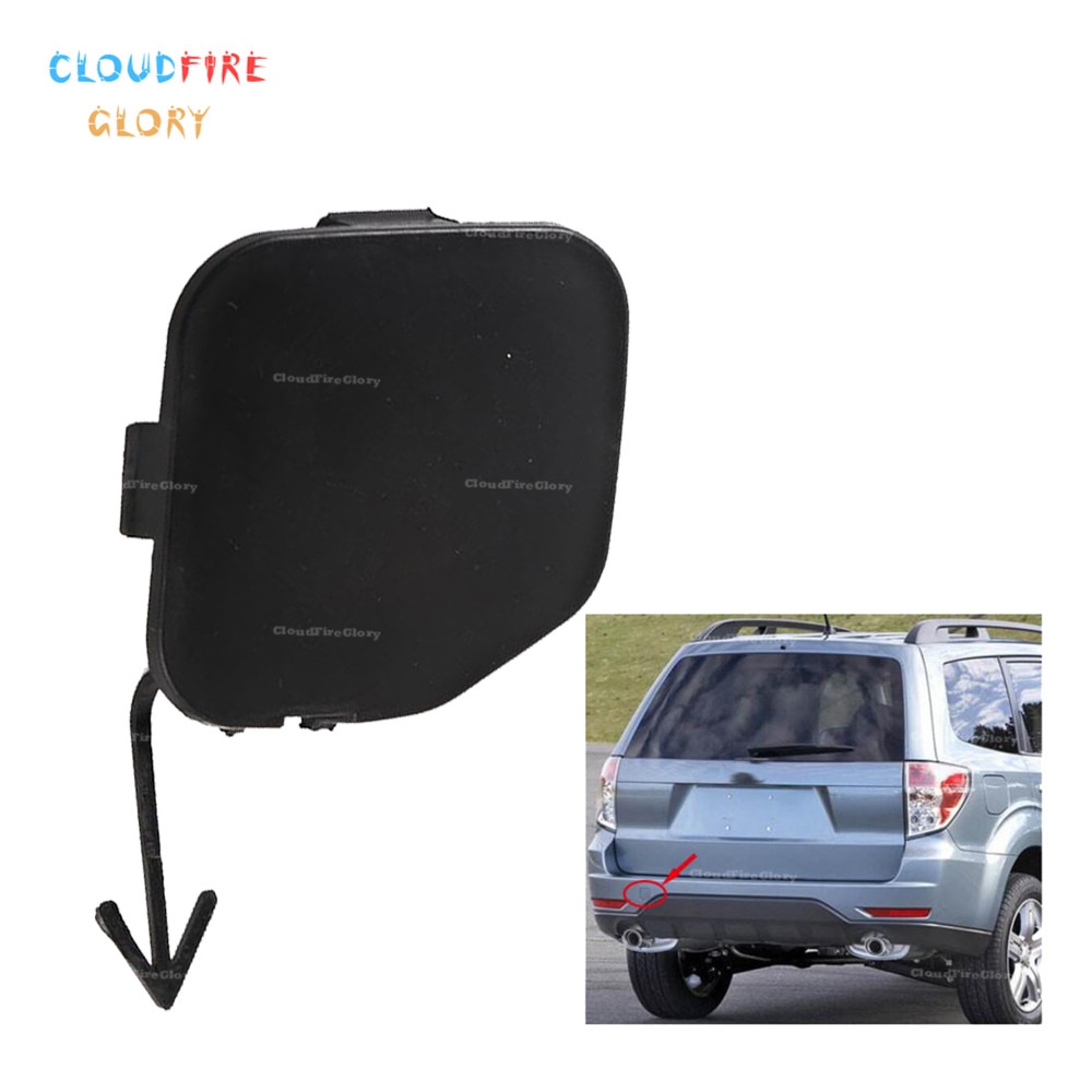 

Автомобильный задний бампер CloudFireGlory 57731SC050, крышка крючка буксирного отверстия, Неокрашенная, для Subaru Forester 2009, 2010, 2011, 2012, 2013
