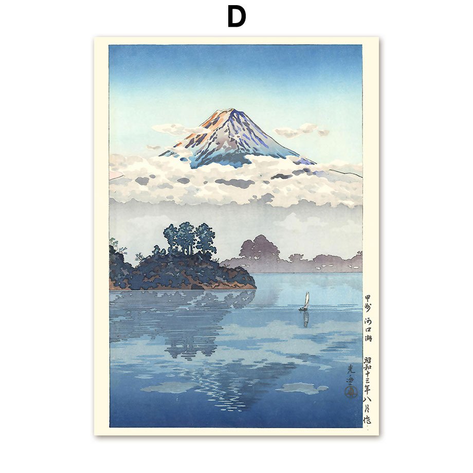 

Настенный постер Hokusai Ohara Koson