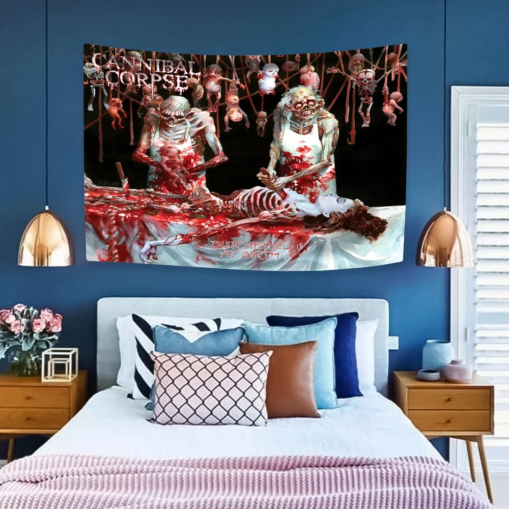 

Гобелен Cannibal Corpse 100% Полиэстер