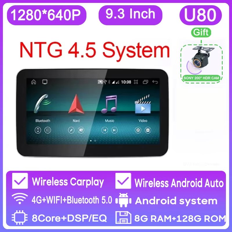 

Автомобильный мультимедийный плеер с HD-экраном, Wi-Fi, 4G, DVD, GPS, для Mercedes Benz ML GL W166 X166 2012 - 2015 Android CarPlay