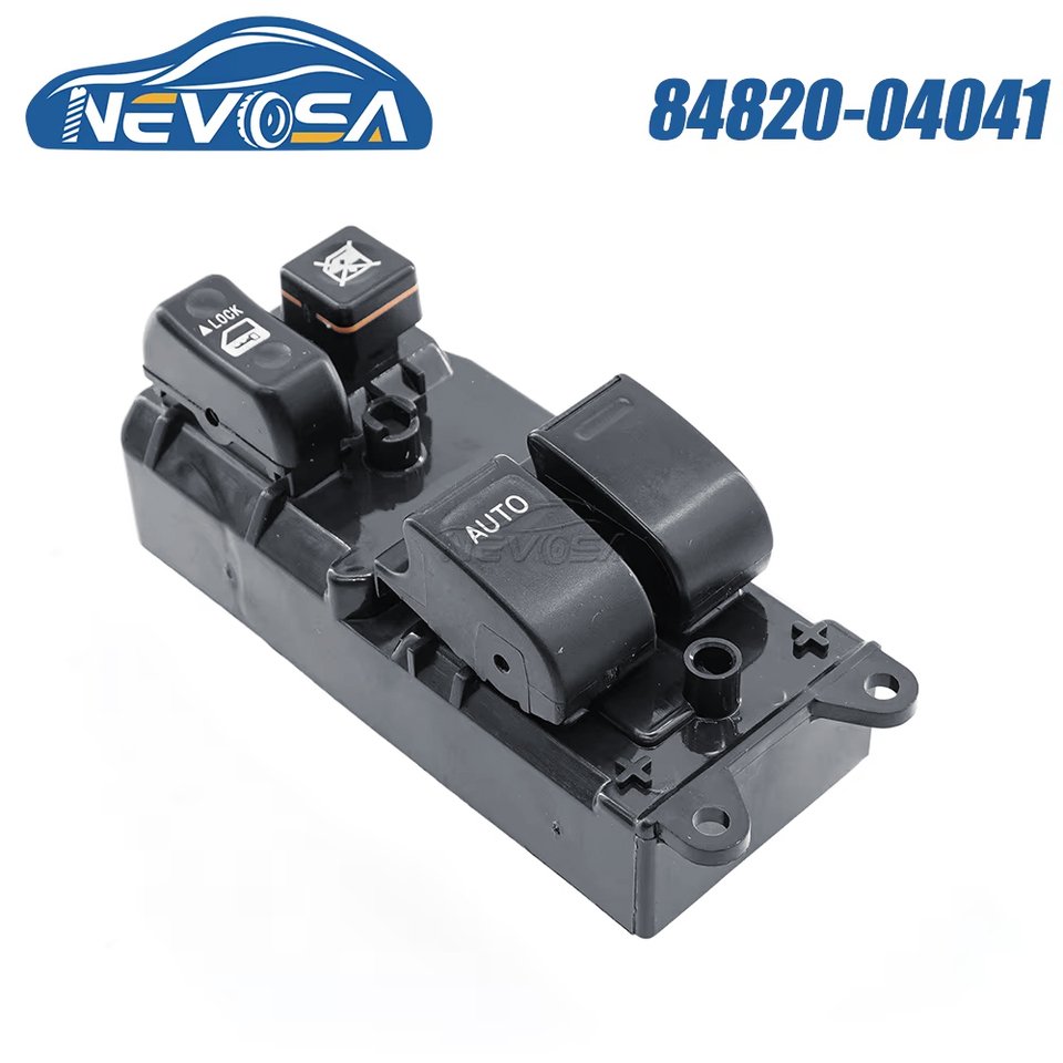 

NEVOSA Выключатель стеклоподъемника автомобиля evosa 84820-04041 для Toyota FJ Cruiser Tacoma Sienna Solara Tundra 2000 2006 84820-04010 84820-04040