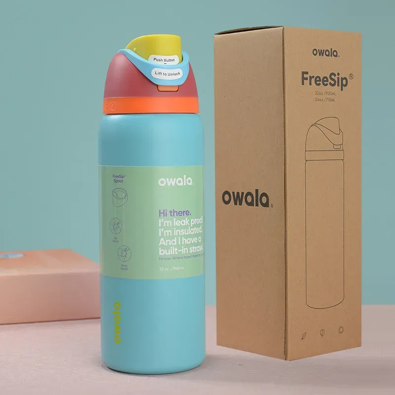 

OWALA Вакуумная бутылка из нержавеющей стали 24oz