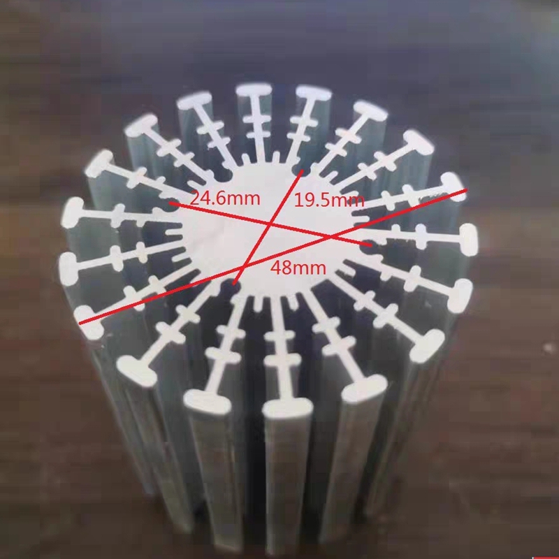 

Круглый алюминиевый радиатор для LED охлаждения tjlslzyh
