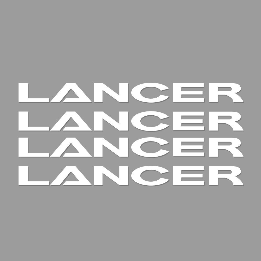 

4 шт., автомобильные виниловые наклейки для стеклоочистителя Mitsubishi Lancer 9 10 3 EX L200 Outlander 3 ASX Ralliart