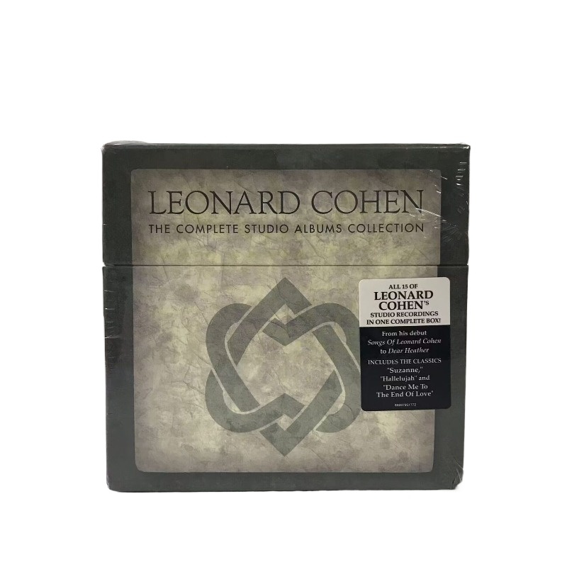 

Ballad Leonard Cohen Музыкальный компакт-диск The Complete Studio Albums Collection Hall Adriah 15 шт. Музыкальная запись Косплей Автомобильная звуковая коробка