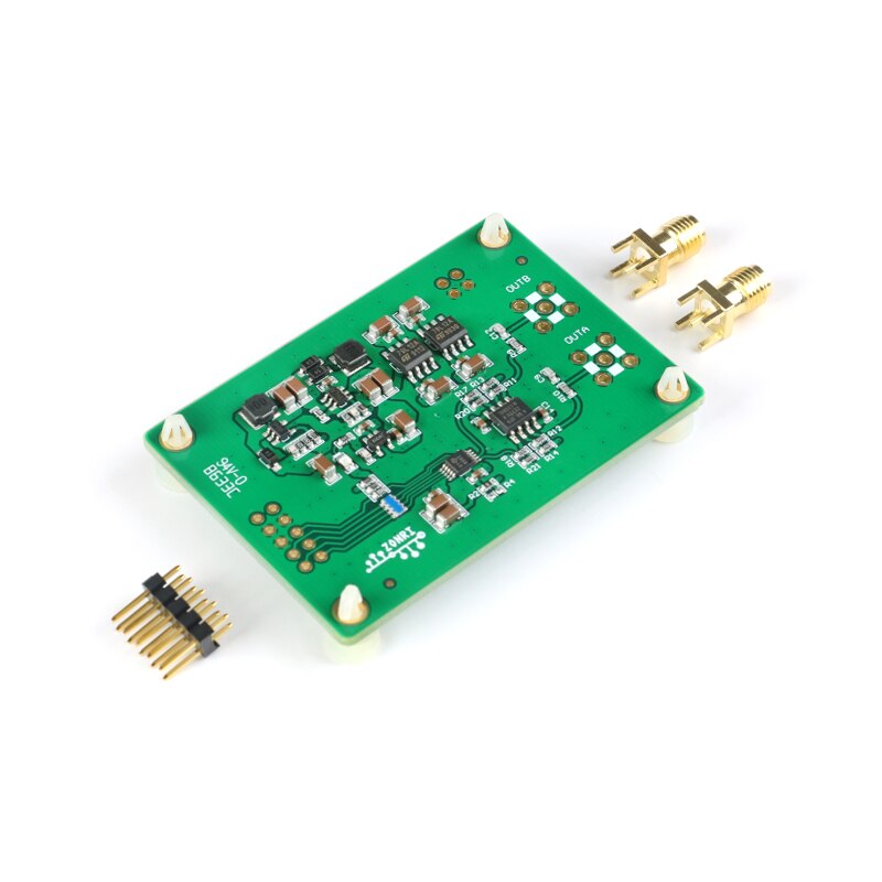 

Плата усилителя DAC DAC8562, 2,7-5,5 В, 10 В, амплитуда сигнала, 16 бит, DAC, одиночный/биполярный выход