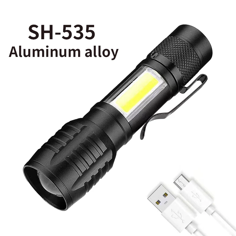 

SANJICOOK Мини-фонарик USB зарядка