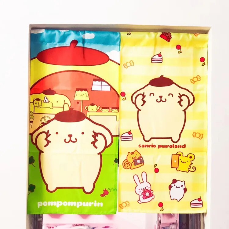 

Штора MINISO Hello Kitty Badtz Maru Keroppi