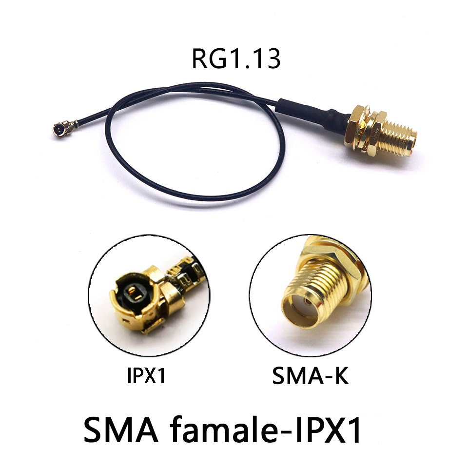 

Радиочастотная беспроводная коаксиальная тестовая линия IPX/SMA-JJ IPX4 к SMA, высококачественная линия модификации маршрутизатора 0,81/RG1.13/RG178
