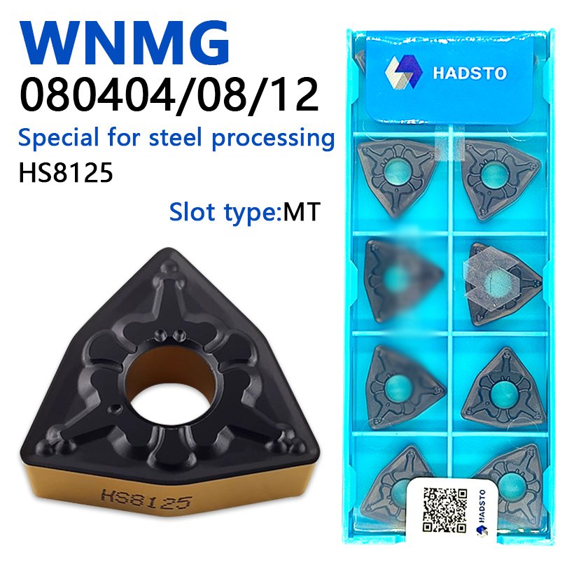 

Токарный инструмент WNMG080404/08/12-MT HS8125