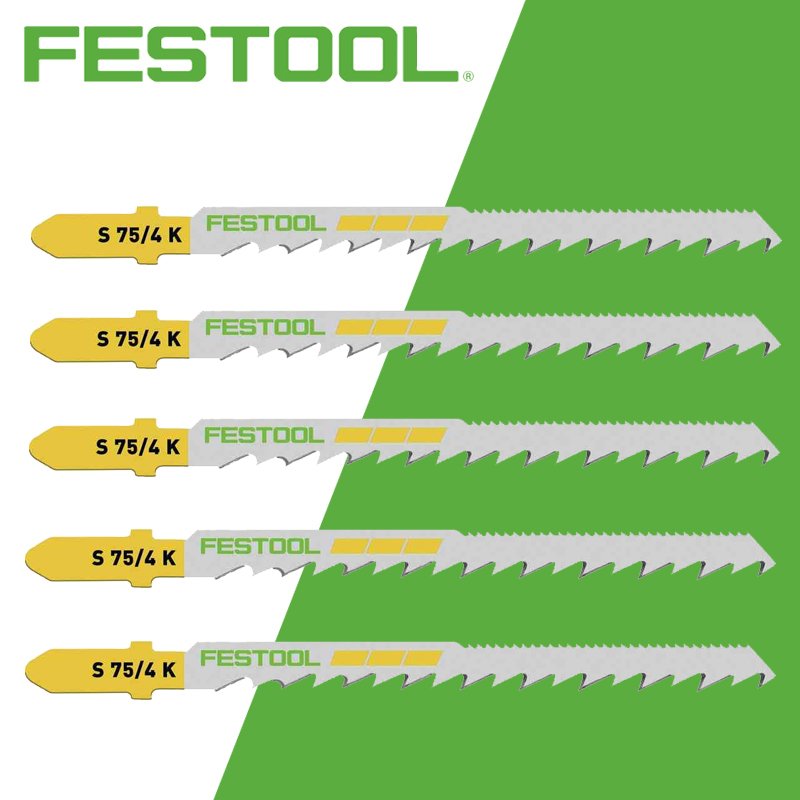 

FESTOOL Полотно для лобзика S 75/4 K/5