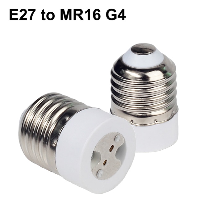

Адаптер патрона лампы E27 на E12 E14 E40 B22 MR16 G4 G9 GU10