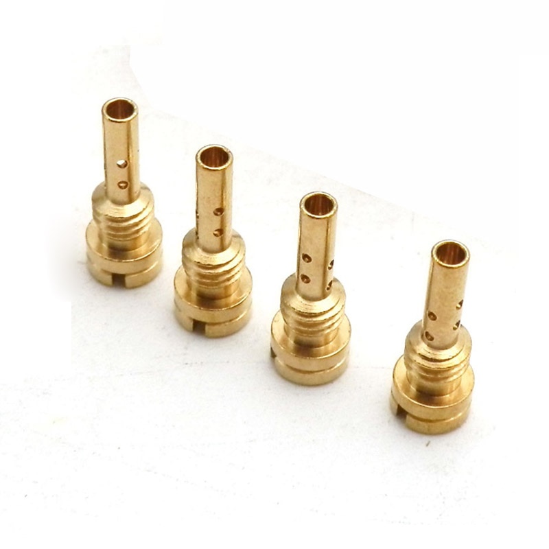 

4 шт. медленная пилотная струя, доступный размер 30-80 для Keihin CV CVK FCR CARB N424-25 25B Downdraft Horizontal Jet