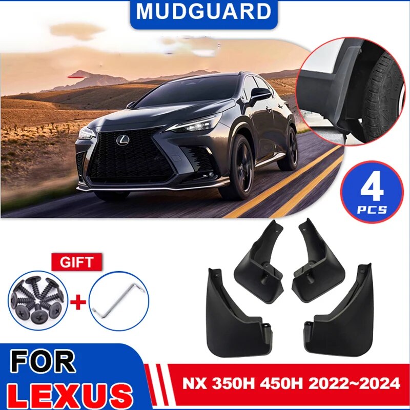 

Брызговики для Lexus NX 350h 450h 400h 350 2022 2023 2024