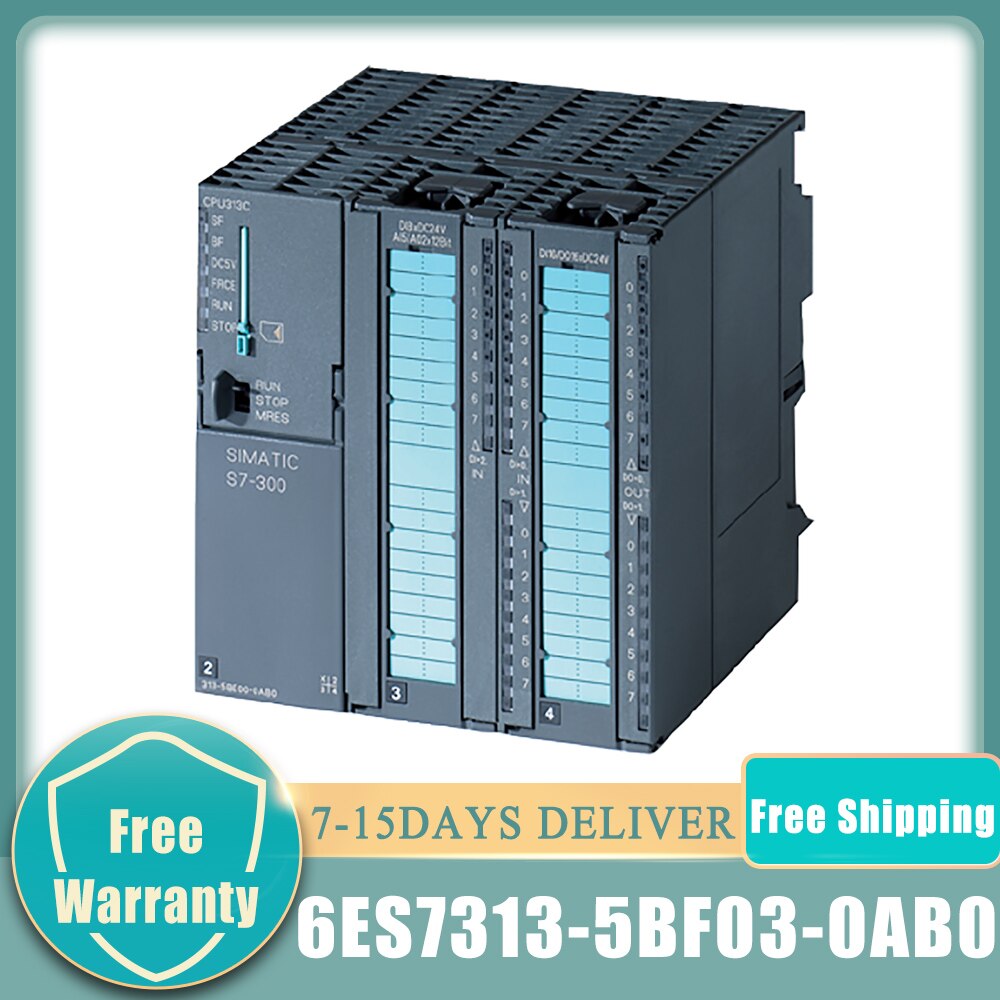 

Новый 6ES7313-5BF03-0AB0 контроллер ПЛК SIMATIC S7-300 ЦП 313C компактный ЦП с мпа-6es73135bf030ab0 модуль ПЛК