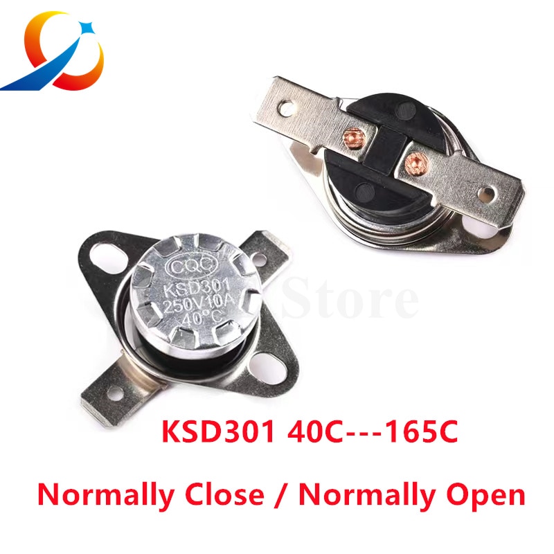 

Биметаллический термостат KSD301 10А 40-160°C HKWDZ