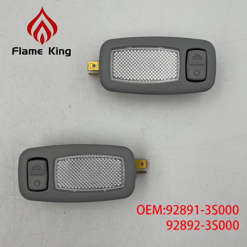 

Flame king для Hyundai KIA, автоматическое освещение зеркала косметического освещения OEM 92891 3S000 92892 3S000YAK, темно-бежевый, автозапчасти