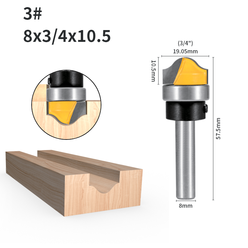 

Фреза PTA из искусственной панели Ogee, фреза для деревообработки, фреза для дерева, фрезы для дерева, торцевая фреза, Концевая фреза