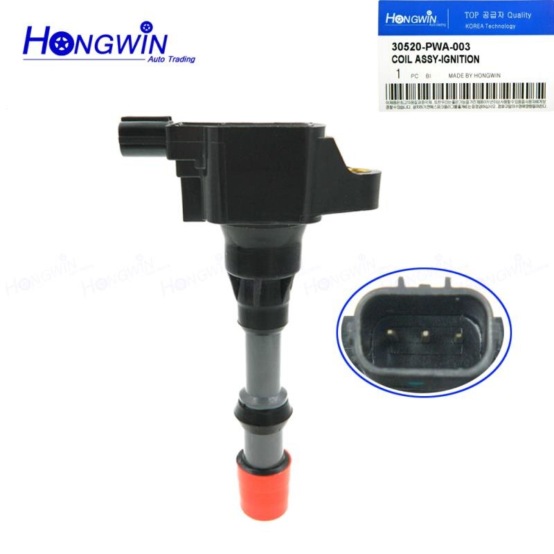 

Катушка зажигания 30520-PWA-003 для Honda Civic 7 8 VII VIII JAZZ FIT 2 3 II III 1,2 1,3 1.4L 30520 PWA 003 30520PWA003 UF373 C687