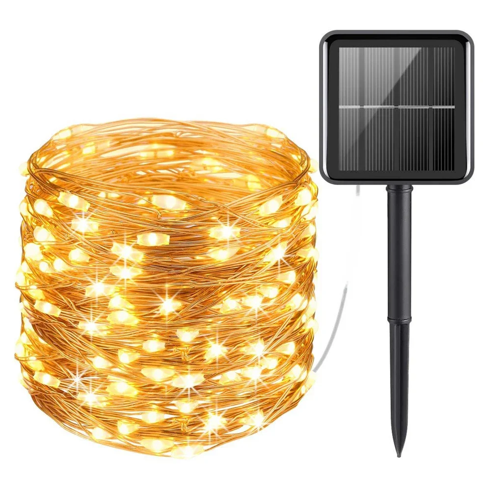 

Солнечная гирлянда наружная 50/100/200/300 LED