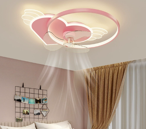 

Потолочный светильник HomeLover розовый сердце
